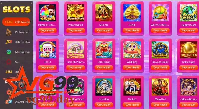 Slots Game Tại VG99